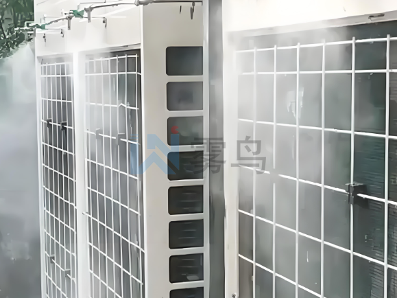 山西機房噴霧降溫節(jié)能案例分析，通信機房數(shù)據(jù)中心風冷式空調(diào)室外機噴霧降溫系統(tǒng)